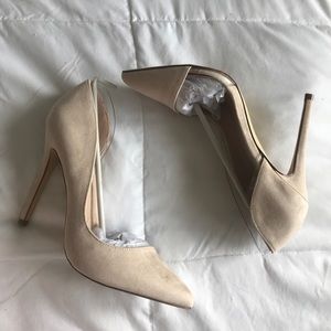 Just Fab Nude Pumps